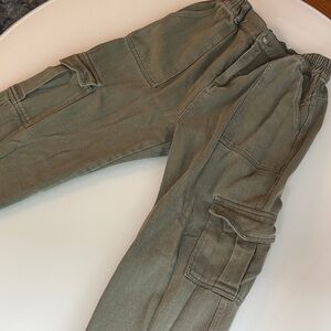 PRINCESS POLLY GREEN CARGO PANTS